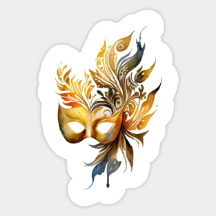 Masquerade mask Sticker